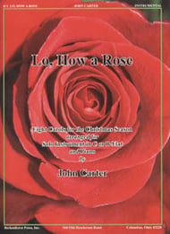 LO HOW A ROSE C or Bb INSTRUMENT SOLO/PIANO cover Thumbnail